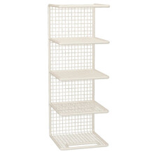 Modern Simplicity Iron Book Stand for Students with Layered Bookshelf