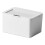 Induction Trash Can Automatic Garbage Can Sturdy Durability Touch Trash Bin for Desktop Home Bedroom Bathroom, 6L 1