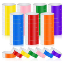 Wristbandsfor Events Colors - 700 Counts Neon Wrist Bands Waterproof Arm Hand Bands for Events Lightweightwristbands