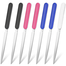 7 Pack Letter Opener Set, 7.5 Inch Stainless Steel Envelope Slitter, Efficient Mail Opener Tool Ideal for Office