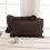 Dark Brown Queen Pillow Covers 20x30 in, 2-Pack Microfibre 2