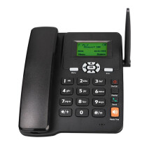 Cordless Phone Desktop Telephone Support GSM 850/1800/1900MHZ Dual SIM Card 2G Fixed Phone with Antenna Radio EU Plug