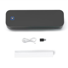 Portable A4 Thermal Printer Inkless for Office Photo PDF Document Memo Stencil Printing Black