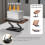 Adjustable Book Stand with 360 Rotation Foldable Elastic 4