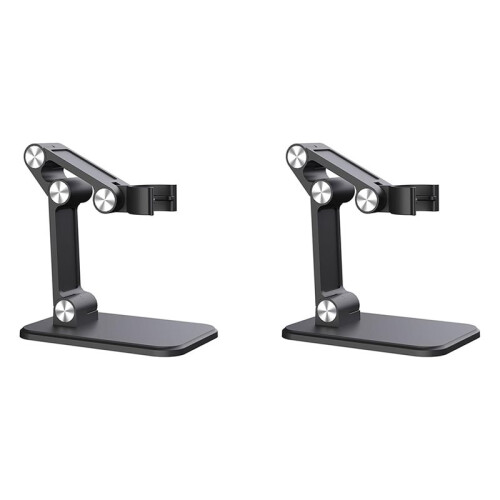 Support pour Microscope Koussive 2X - Pliable, Angle Réglable pour Microscopes Numériques WiFi et USB