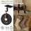 Iron Stocking Hangers Double Hook Wall Mount Strong 5lbs Capacity Firepit Shelf Planner Holiday Rudiments 4