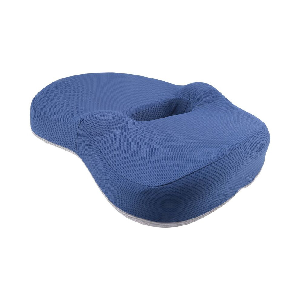 Memory Foam Cushion Slow Rebound Office Chair Cushion Support Pillow Sedentary Buttock Pain Relief Massage Cushion B