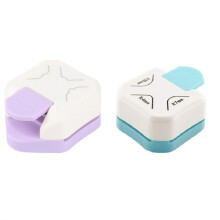 2PCS/SET Paper Cutter Punch 3 in 1 Corner Rounder Corner Punch Corner Cutter for DIY Photocards Business Card Making