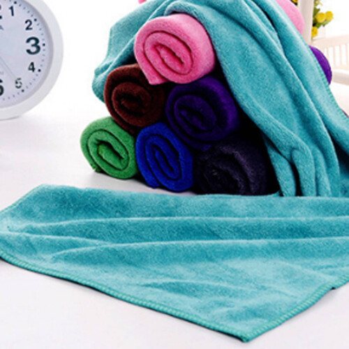 AUQ Πετσέτες προσώπου μικροϊνών, πετσέτα μαλλιών που στεγνώνει γρήγορα, ανοιχτό 1