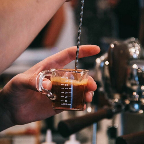 Espressokopje, temperatuurbestendige maatbeker, 1 stuk 2