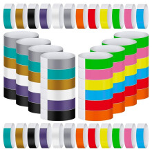1200 StüCk Wasserdichte HandbäNder, Neon-ArmbäNder für Veranstaltungen, Konzert-Armband, Selbstklebendes Armband für Partyfarben