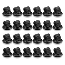 24Pcs Pen Holder Clip Manganese Pen Holder Self Adhesive Pencil Storage Box for Home Office