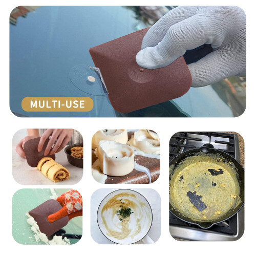 Nylon Pan Scraper Tool for All Cookware – 1 Pack 1