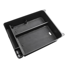 Mittelkonsolen-Organizer für 2023 2024 Zubehör, Konsolenablage Armlehnenbehälter Aufbewahrungsbox, Schwarz