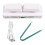 2 Key Custom Shortcut Keyboard USB Hot Swappable Mechanical Shaft Wired Enter Space Custom Screen Cut Keyboard,White 1