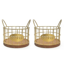 Wooden Coffee Capsule Organizer Kitchen Countertop Storage Basket with Base Counter K Cup Holder Fruit Nuts for Bar,A