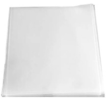 Transparente Vinyl-Schallplatten-Außentasche, CD-Schutztasche, Quadratische Tasche, Plattenhülle, Flache Öffnung, Außentasche