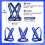 Reflective Running Vest with Adjustable Straps and Elastic 4