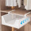 Wardrobe Pull-Out Partition Drawer-Type Underwear Rack Layered Clothes Storage Clothes Hanging Basket Without Punching 4