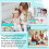 Τσάντα Chenille Letter Clear MEDS Αδιάβροχη θήκη από νάιλον 1 συσκευασία 5