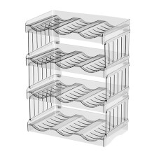 Water Bottle Organizer for 40oz Tumbler with Handle, Stackable Cup Organizer for Cabinet for Cup Accessories 4 Floors