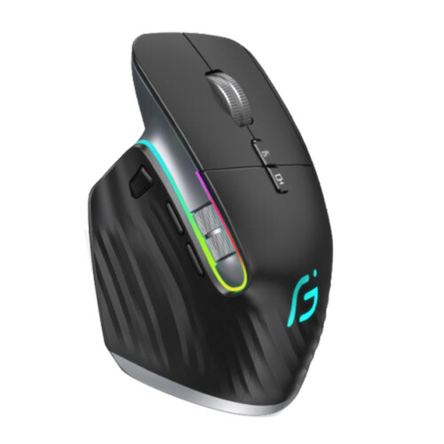 Wireless Mouse  5.0 Mouse 2.4G Wireless Portable Optical Mouse Ergonomic Right Hand Computer Mice Black