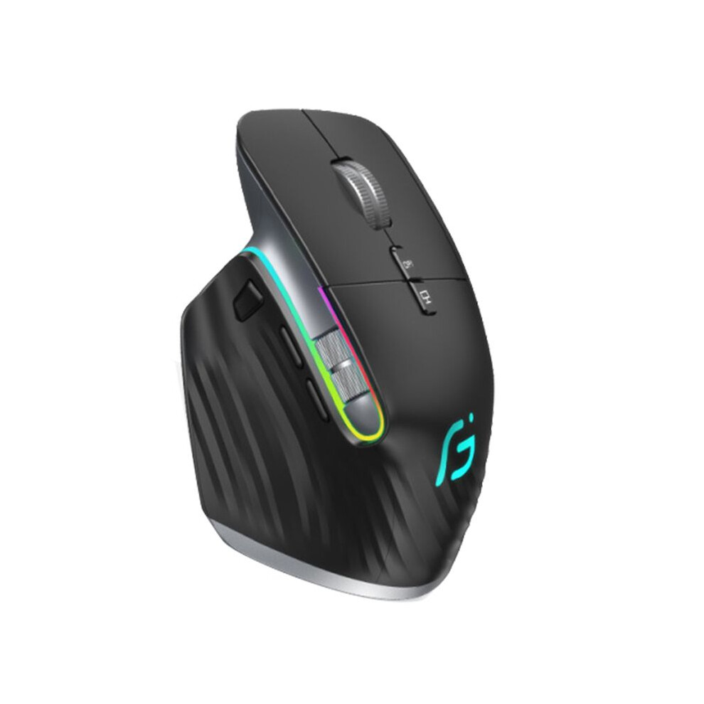 Wireless Mouse 5.0 Mouse 2.4G Wireless Portable Optical Mouse Ergonomic Right Hand Computer Mice Black 4711392041651