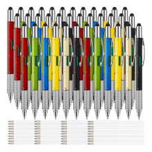 36 Pezzi 6-In-1 Penne un Sfera Multiutensile Regalo Strumento Penna Penna Personalizzata Strumento Penna Gadget Regalo per Gli Uomini il Giorno del