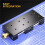 Mesa Deslizante Linear Manual de 75 mm com Guia Linear, Régua e Base, Translação Manual 5