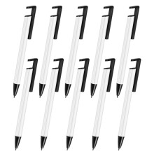 1 Set Sublimation Pen Blank Bulk Shrink Wrap Sleeve Mobiltelefonhållare Aluminium Sublimation Blanks Sublimation
