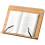 Foldable Book Stand for Home & Study - Portable Adjustable Tablet & Cookbook Holder for Reading, Studying 1