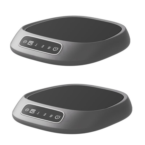 2pcs  Heating Coaster for Office Use - Keeps Milk, Coffee, and Tea Warm
