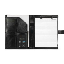 A4 Business Folders File Folders for Folders Clipboard Folders Calculator PU Leather Storage Box