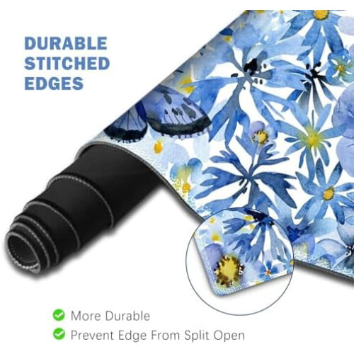 Σετ γραφείου παιχνιδιών XXL 4 σε 1: Mouse Pad + Βάση καρπού πληκτρολογίου + Μαξιλάρι αφρού 1