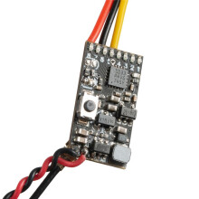 St LST-S4 FPV-Kamera 5.8G 25MW AIO-Sändare med OSD 40CH 800TVL Mikro-RC-Kamera för Racingdrönare