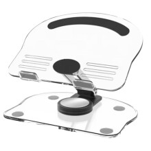 Acryl Tabletstandaard 360 Rotatie Verstelbare Telefoonbeugel Opvouwbare Antisliphouder voor 4,7-13inch Standaard