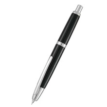 Jinhao 10 Light Luxury Press Retractable Type Fountain Pen for Calligraphy Writing Signing Office Gift Pen,A