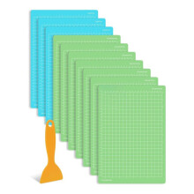 Cutting Mat Compatible, Adhesive Sticky Non-Slip Cut Mats Replacement Accessories for Sewing Quilting and B