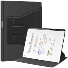 Fodral för  Paper Pro 11,8 Tums Skyddsfodral med Pennhållare - 360 Roterande Skyddsstativ, Svart