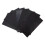 Folhas de Couro PU Preto para Brincos e Acessórios de Cabelo 4