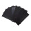 Folhas de Couro PU Preto para Brincos e Acessórios de Cabelo 5