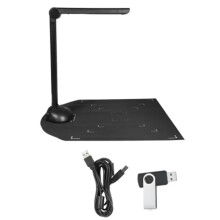 Document Camera Book Scanner LED Fill Light HD 16 Mega-Pixels High Speed Scanning Support Multi-Language OCR Software