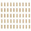50PCS Ribbon Printer Print Ribbon Coding Machine Word Grain for Manual Stamp Ribbon Code Printer Machine -241 2x4x15 1