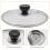 Transparent Glass Pot Lid with Vent Hole Cookware Cover for Kitchen Use 3