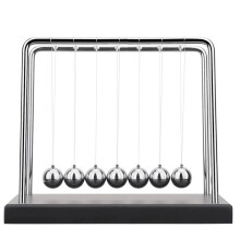 7-Kugel-Balance-Pendel, Chaos-Pendel, Balance-, Ornamente, Dekompressionsgeschenk, Energieeinsparung