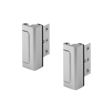 2 Pack Home Security Deurslot Weerstaan 800 Lbs voor Naar Binnen Zwaaiende Deur,Extra Security Deursloten voor Homes Security