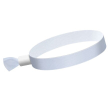 100 StüCk Stoff-Event-ArmbäNder, Farbige ArmbäNder für Veranstaltungen, für Leichtes Konzert-Armband (Weiß)