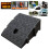 YEAHIBABY Curb Ramp Heavy Duty Plastic for Vehicles Use Black Robust Structure Versatile Use 2