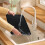 Large Black Serving Tray – Food-Grade Plastic, 34.8 x 25 4