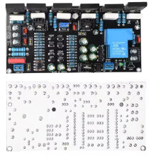 300W Mono Power Amplifier Board 1943+5200 Transistors for Hi-Fi Audio Amplification 30V-90V Voltage Input